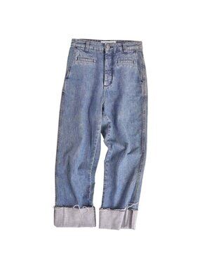 Loewe Pants Denim Cotton Indigo Bull